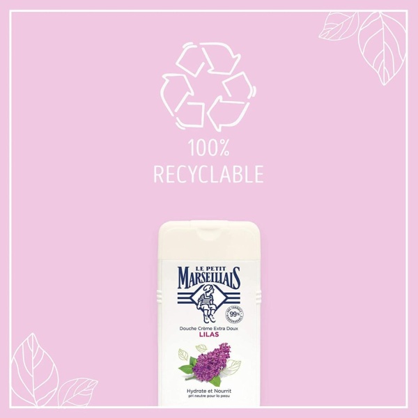 Le Petit Marseillais Shower Cream Lilac 250ml